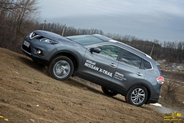 По следам родителей: тест-драйв Nissan X-Trail